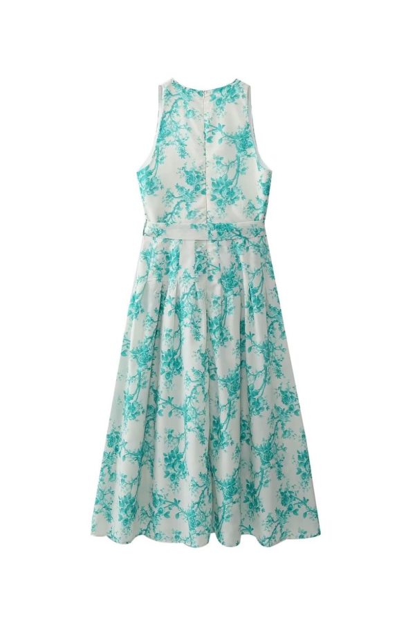 Amelia  Sleeveless Printed Midi Dress For Cheap - Image 2