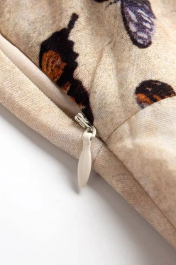 ‘Rosie’ Butterfly Print Casual Sling Dress For Sale - Image 5
