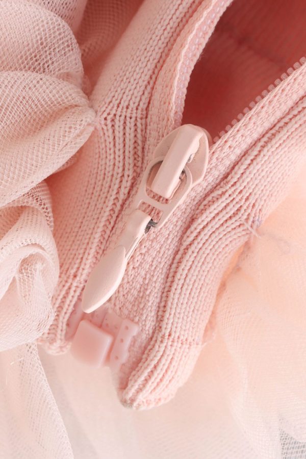 ‘Alyona’ Pink Knitted Corset Top For Discount - Image 5