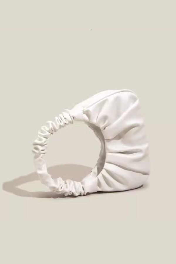 Camila  Pleated Handbag (2 color) Sale - Image 5