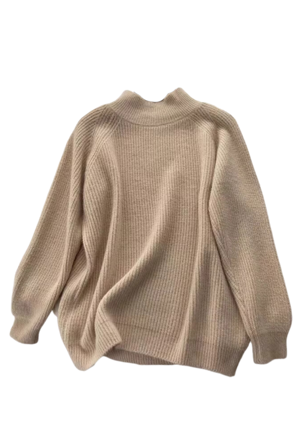 Oaklyn  Turtleneck Ribbed-Knit Sweater (3 Colors) For Sale - Image 2