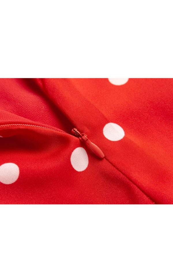 Alice  Red Polka Dot Midi Skirt Discount - Image 4