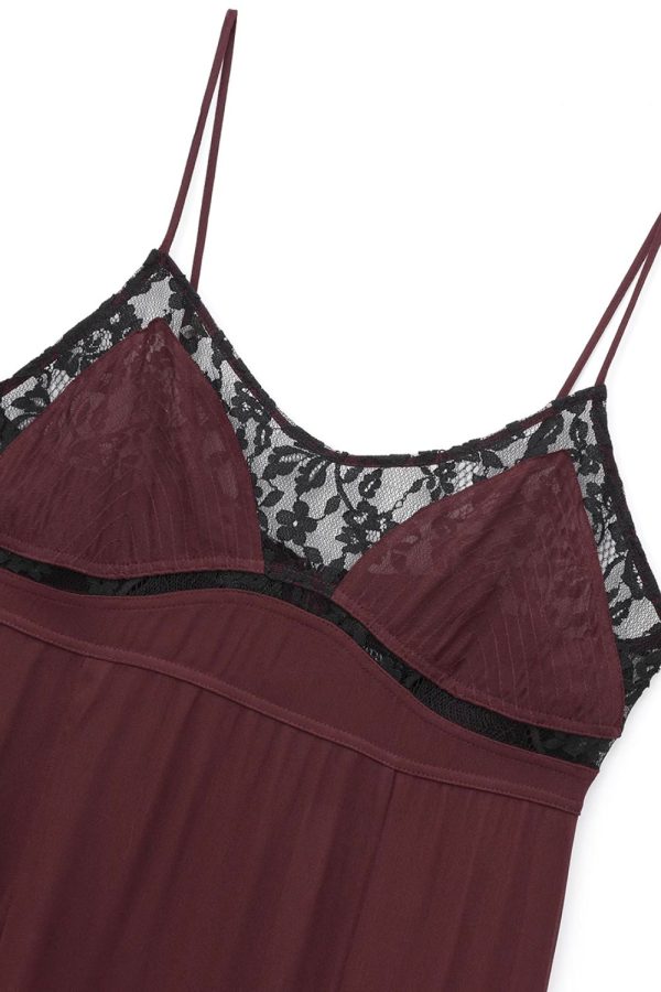 ‘Samantha’ Lace-Trimmed Lingerie Dress Discount - Image 3