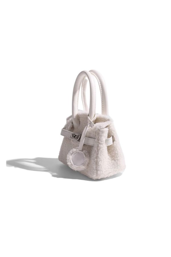 Natalie  Furry Tote and Crossbody Bag Hot on Sale - Image 2