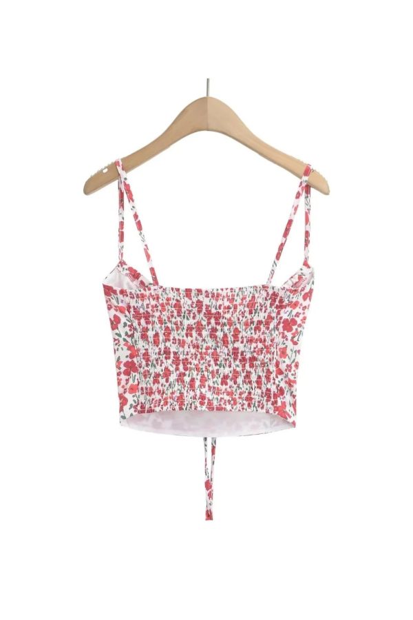 Ellie  Printed Drawstring Camisole Sale - Image 2