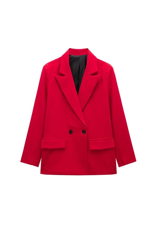 Naomi  Double Breasted Suit Jacket For Cheap - Image 4