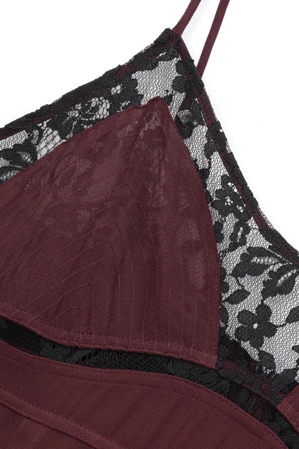 ‘Samantha’ Lace-Trimmed Lingerie Dress Discount - Image 4