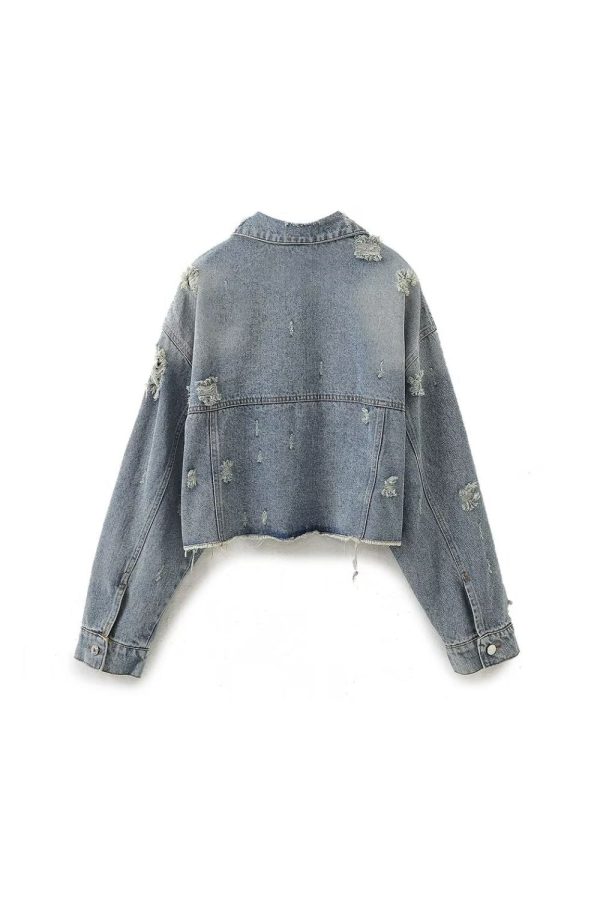 Paislee  Denim Short Jacket For Discount - Image 2