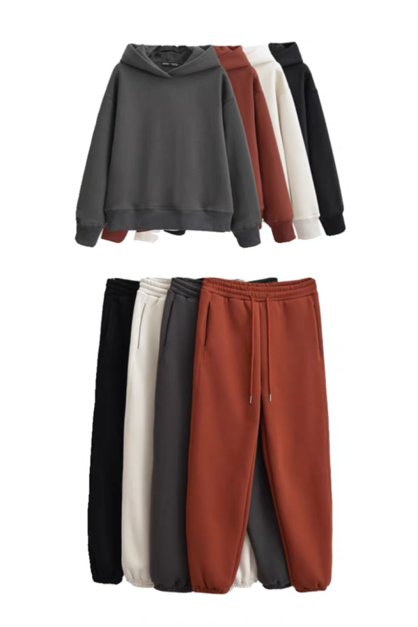 Isabelle  Hooded Sweater & Joggers Set (4 Colors) *Sold Separately Supply - Image 2