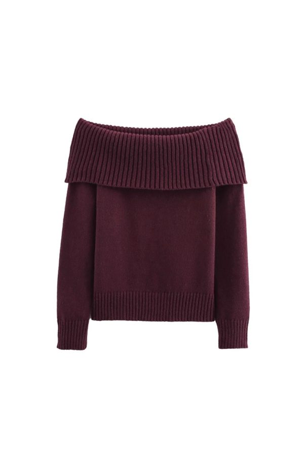 Lillian   Round - neck top with distressed holes Online now