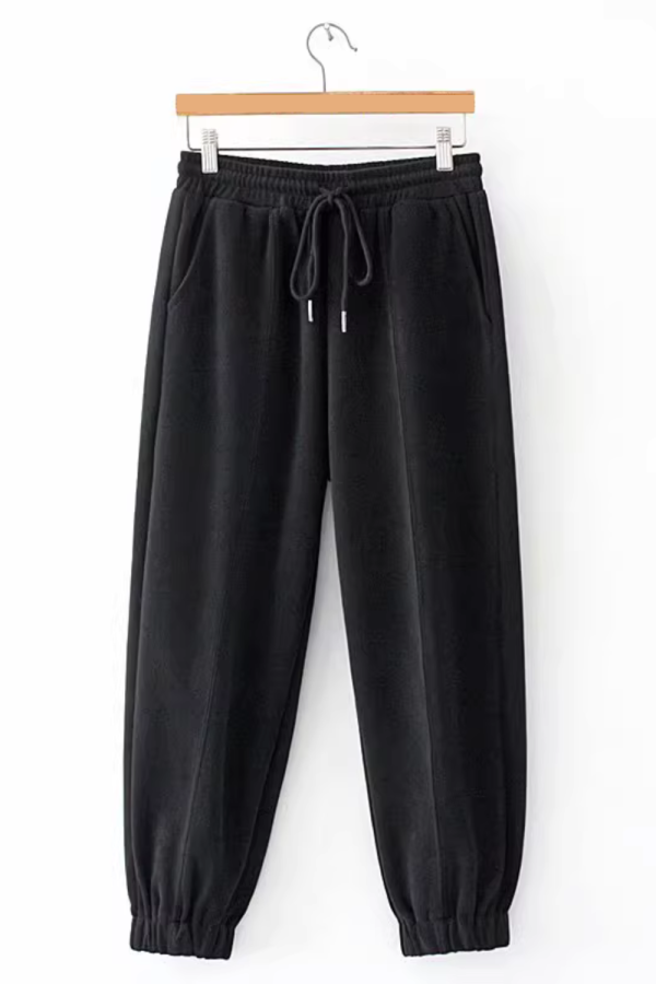 Palma  Drawstring Waist Jogger (3 Colors) Online Sale - Image 3