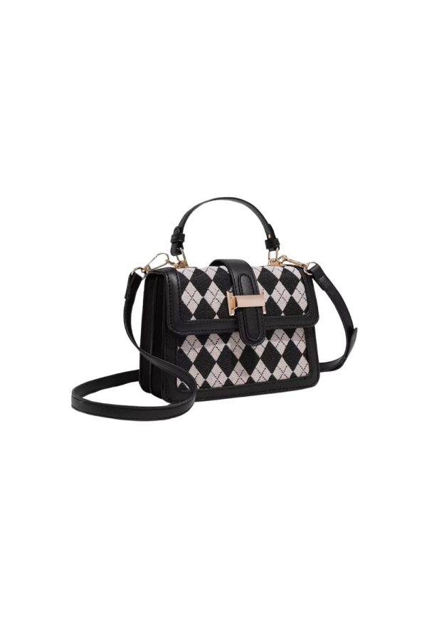 ‘Aria’ Satchel-Style Crossbody Bag （2 color) Cheap