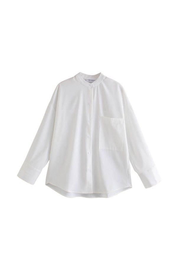 Naomi  Casual  Shirt & Elastic Drawstring Pants Set  (7 Color) Hot on Sale - Image 2
