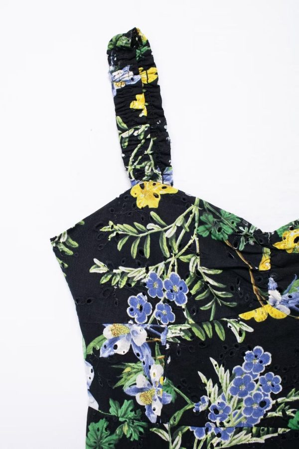 ‘Erin’ Floral Print Midi Dress Discount - Image 3