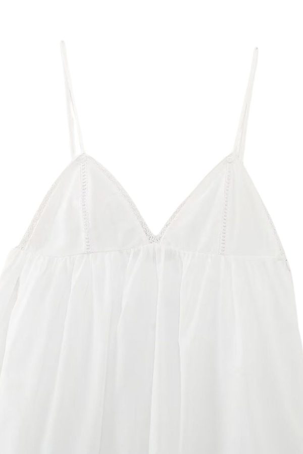 Hazel  V-neck Halter  Lace  Midi Dress For Discount - Image 3
