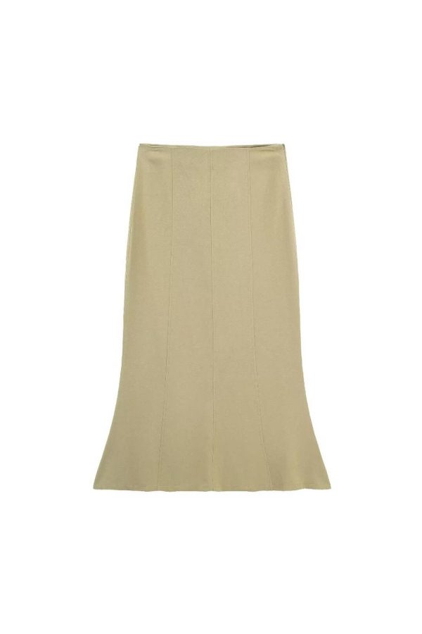 ‘Varvara’ Backless Vest Top &  Midi Skirt  Bottom (Sold Separately) For Discount - Image 4