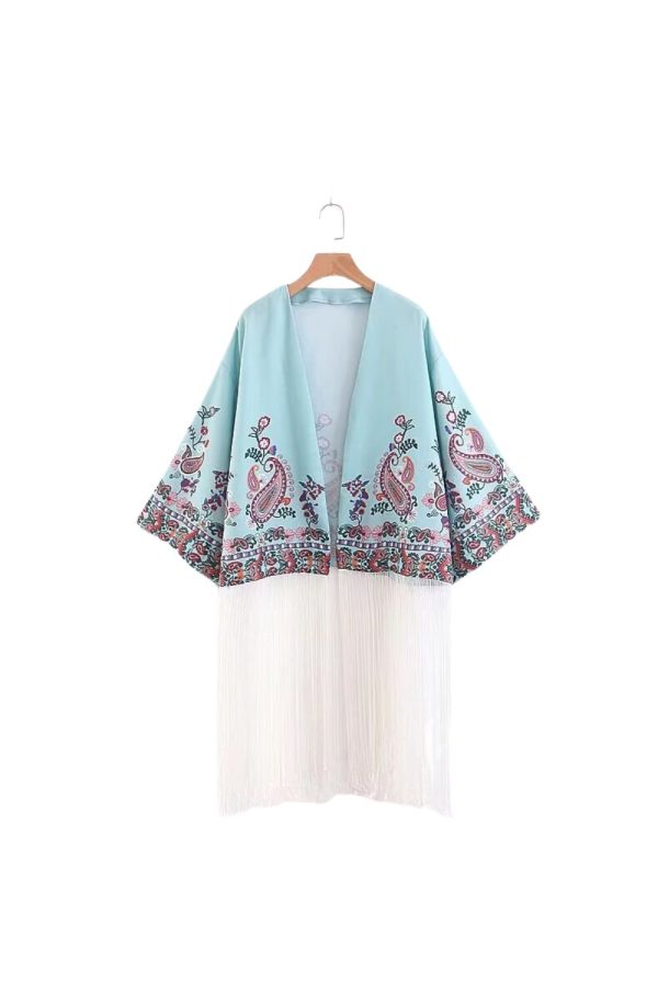 ‘Alice’ Open-Front Dress-Style Outerwear Fashion