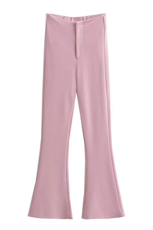 Fia  High-Waist Slim Fit Flared Pants (4 Colors) Cheap