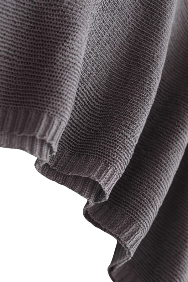 Zoey  Fine-knit Poncho (4 Colors) Sale - Image 5