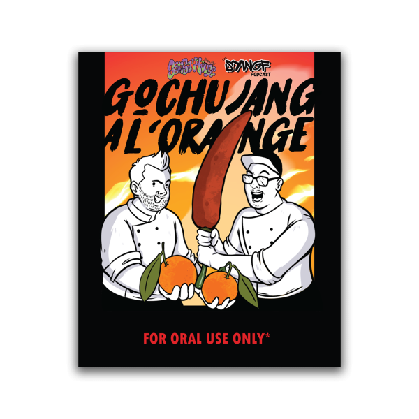 Chef Brian Tsao - Hot Sauce Sticker For Sale