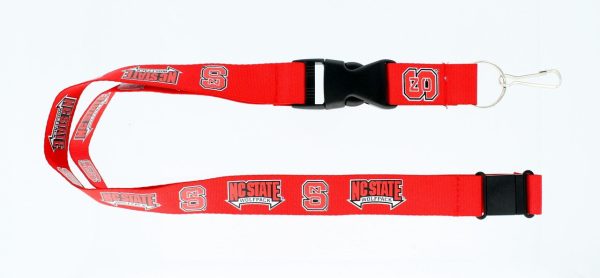North Carolina State Wolfpack Lanyard Red Special Order Online now
