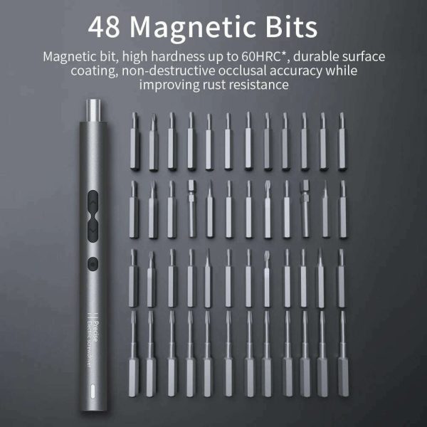 51 28 120 in 1 Electric Screwdriver Precision Set Power Tool Rechargeable Magnetic Small Bit for Xiaomi Mobile Cell Phone Repair Cheap - Image 2